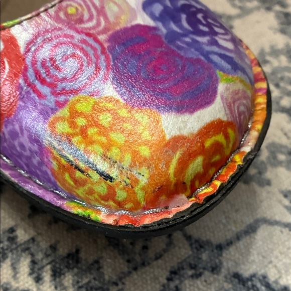 Alegria Colorful Floral Mary Jane Flats - Picture 5 of 6